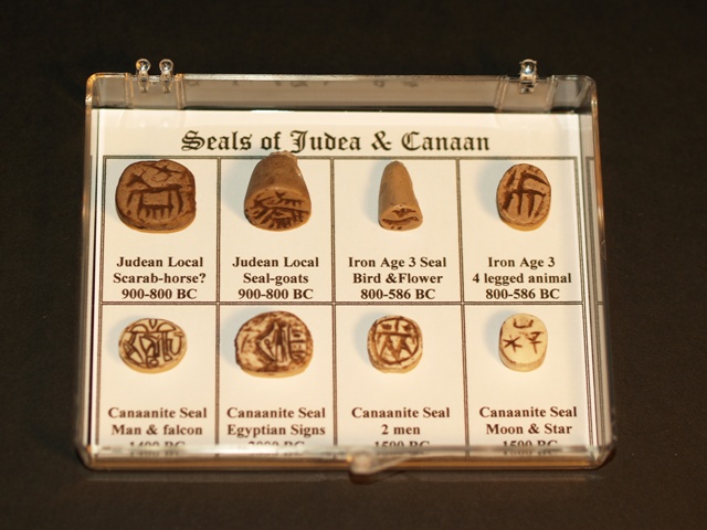 Judea & Canaan Seals: Replicas - Click Image to Close